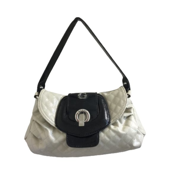 Guess Beige & Black Purse Handbag - Picture 1 of 12